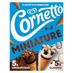 CORNETTO | Παγωτό Miniature Πύραυλος Βανίλια Σοκολάτα 10x19g