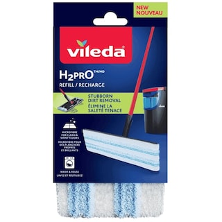 VILEDA | Ανταλλακτικό Σφουγγαρίστρας H2Pro Flat Mop 1 Τεμάχιο