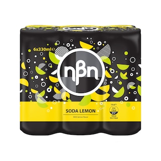 HBH | Σόδα Λεμόνι Κουτί 6X330 ml