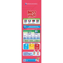 NEOMAT | Σκόνη Πλυντηρίου Ρούχων Άγριο Τριαντάφυλλο 40 Μεζούρες