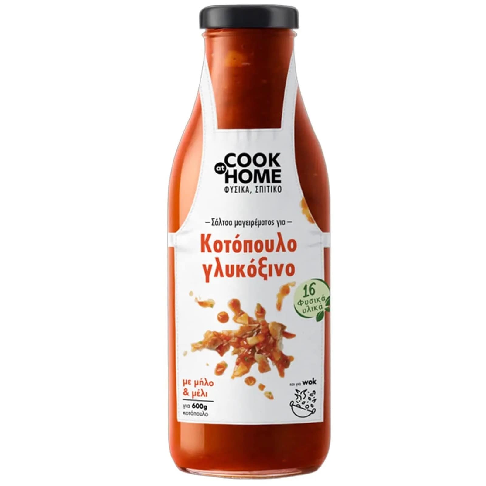 COOK AT HOME Σάλτσα Kοτόπουλο Γλυκόξινο 540g