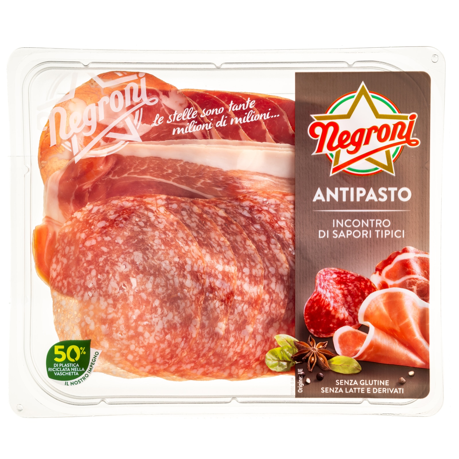NEGRONI Ποικιλία Αλλαντικών Ιταλίας 120g