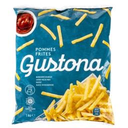 GUSTONA | Πατάτες Προτηγανισμένες Κατεψυγμένες 1kg