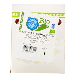 ΑΒ ΒΙΟ | TOMATOES ΤΥΠΟΥ ΒΕΛΑΝΙΔΙ ΒΙΟΛΟΓΙΚΗΣ ΓΕΩΡΓΙΑΣ ΕΛΛΗΝΙΚΑ ΣΥΣΚ. 250 GR