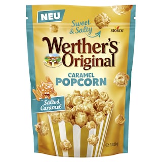 WERTHER'S | Ποπ Κορν Αλατισμένη Καραμέλα 140g