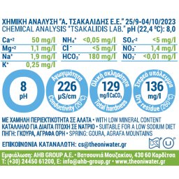 ΘΕΟΝΗ | Νερό Φυσικό Μεταλλικό Φιάλη 1.5lt