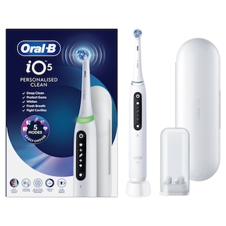 ORAL B | Hλεκτρική Οδοντόβουρτσα iO Series 5 White 1 Τεμάχιο