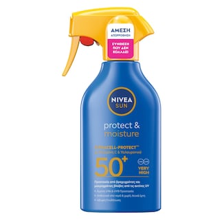 NIVEA | Αντηλιακό Spray Trigger Protect & Moisture SPF50+ 250ml