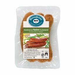 ΜΟΥΤΕΒΕΛΗΣ | Λουκάνικα Χωριάτικα Καπνιστά Με Πράσο 360gr
