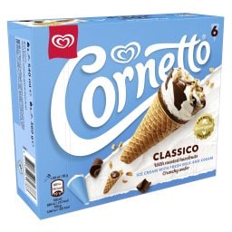 CORNETTO | Παγωτό Χωνάκι  6X60gr