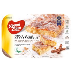 ΧΡΥΣΗ ΖΥΜΗ | Μπουγάτσα Θεσσαλονίκης Κρέμα Βανίλια 450g