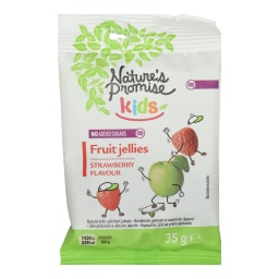 NATURE'S PROMISE | Καραμέλες Ζελεδάκια Φράουλα 35g