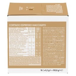 NESCAFE | DOLCE GUSTO | Coffee Capsules Dolce Gusto Cortado Espresso Macchiato 100.8g