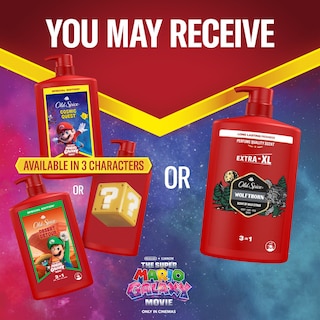OLD SPICE | Αφρόλουτρο 3σε1 Wolfthorn Super Mario 1lt