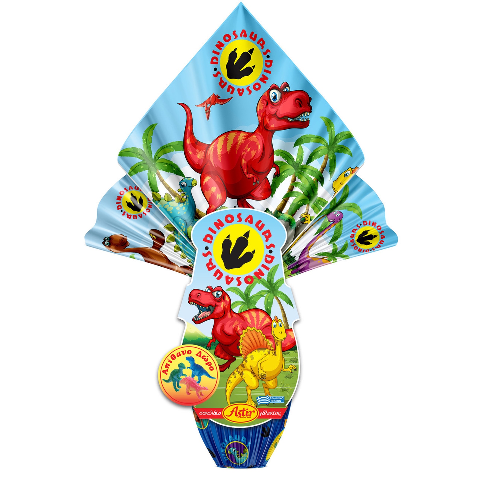 ΑΣΤΗΡ Σοκολατένιο Αυγό Γάλακτος Δεινόσαυρος 160g