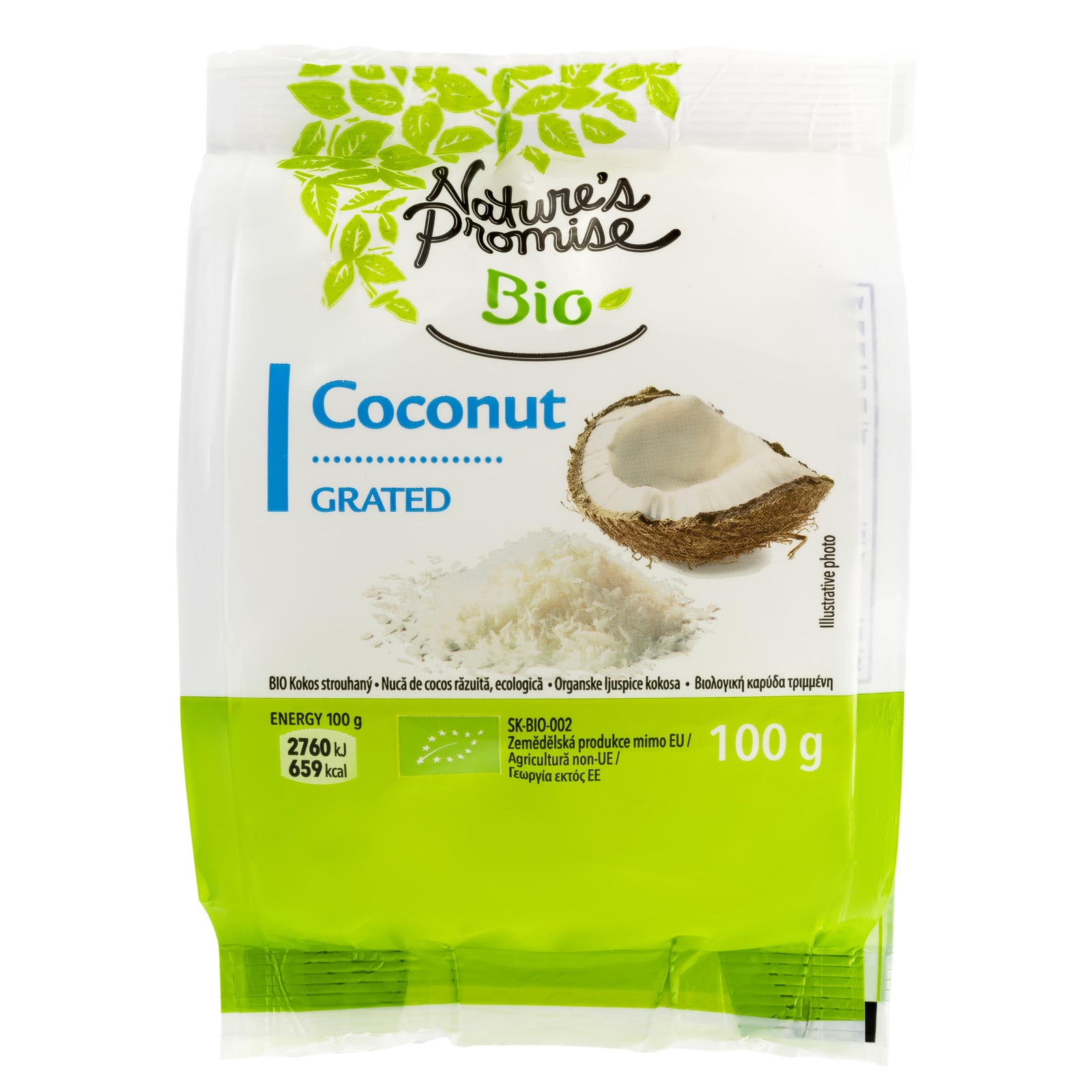 NATURES PROMISE BIO Καρύδα Τριμμένη Bio 100g