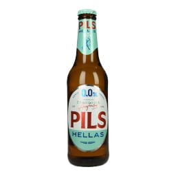 PILS HELLAS | Μπύρα 0.0% Χωρίς Αλκοόλ Φιάλη 330ml