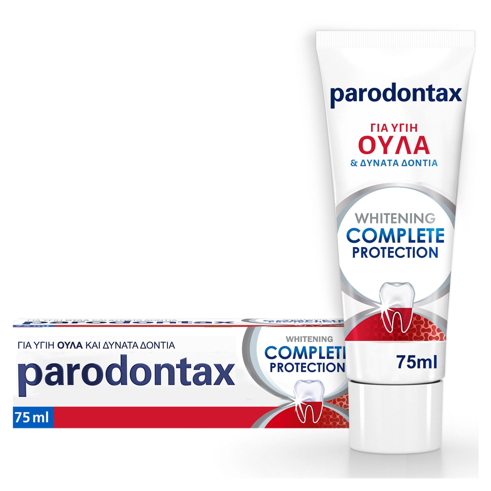 PARODONTAX Οδοντόκρεμα Whitening Complete Protection 75ml