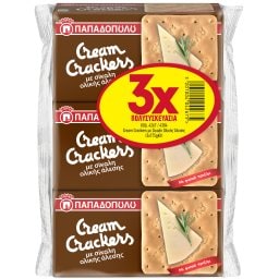 ΠΑΠΑΔΟΠΟΥΛΟΥ | Κράκερς Σίκαλης 3x175g