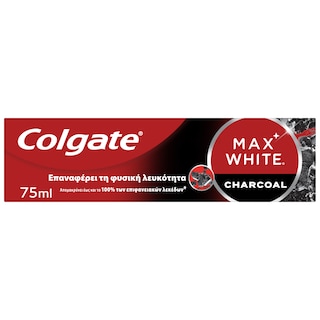 Οδοντόκρεμα Max White Charcoal 75ml