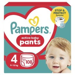PAMPERS | Πάνες Βρακάκι Pants Νο4 108 Τεμάχια