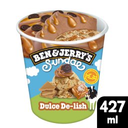BEN & JERRY'S | Παγωτό Sundae Dulce DeLish 350g
