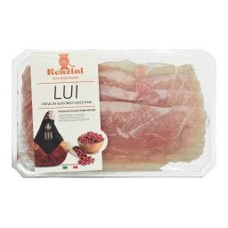 RENZINI | Προσούτο Crudo με Ροζ Πιπέρι 70g