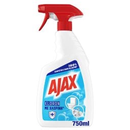 AJAX | KLORON | Spray Καθαρισμού Kloron Με Χλωρίνη Αντλία 750ml