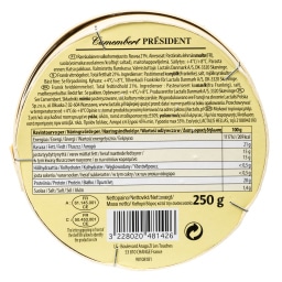 PRESIDENT | Τυρί Μαλακό Camembert 250g