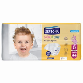 SEPTONA | Πάνες Μωρού Calm N Care Νο5 Junior 44 Τεμάχια