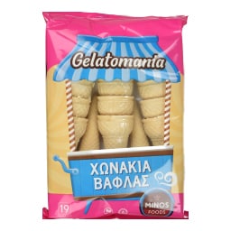 GELATOMANIA | Χωνάκια Βάφλας Παγωτού 72g