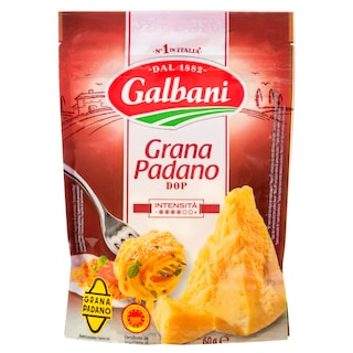 GALBANI | Τυρί Grana Padano ΠΟΠ Τριμμένο 60g