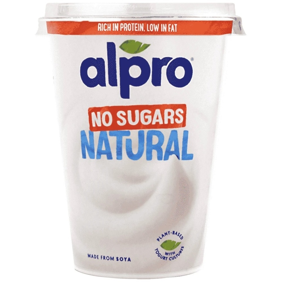 ALPRO Φυτικό Επιδόρπιο Σόγιας Χωρίς Ζάχαρη 400g