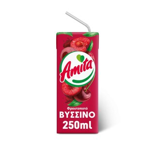 AMITA | Φρουτοποτό Βύσσινο 250ml