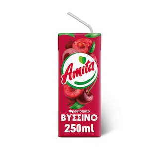 AMITA | Φρουτοποτό Βύσσινο 250ml