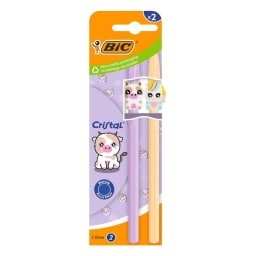 BIC | Στυλό Cristal Figurines Αγελάδα Μονόκερος Σετ 1 Τεμάχιο
