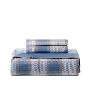 ΑΝΕΜΟΣ | Σετ Παπλωματοθήκη Υπέρδιπλη Καρό 1 Τεμάχιο