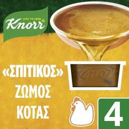 KNORR | ΣΠΙΤΙΚΟΣ | Σπιτικός Ζωμός Κότας 112g