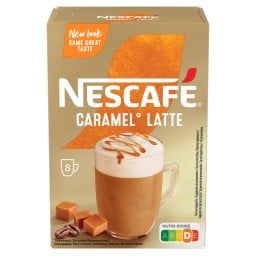 NESCAFE | GOLD | Instant Coffee Caramel Latte 8x17g