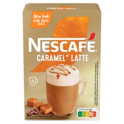NESCAFE | GOLD | Στιγμιαίος Καφές Caramel Latte Gold 8 X 17gr