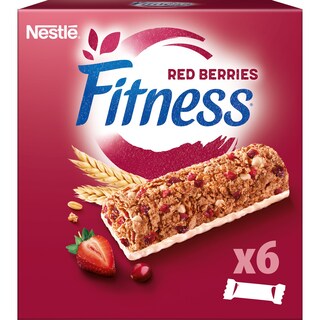 FITNESS | Μπάρες Δημητριακών Red Berries 6 X 23.5gr