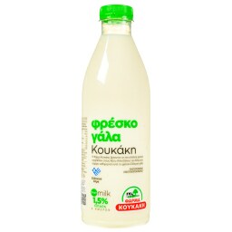 ΦΑΡΜΑ ΚΟΥΚΑΚΗ | Γάλα Φρέσκο Ελαφρύ 1.5% Λιπαρά 1 Lt