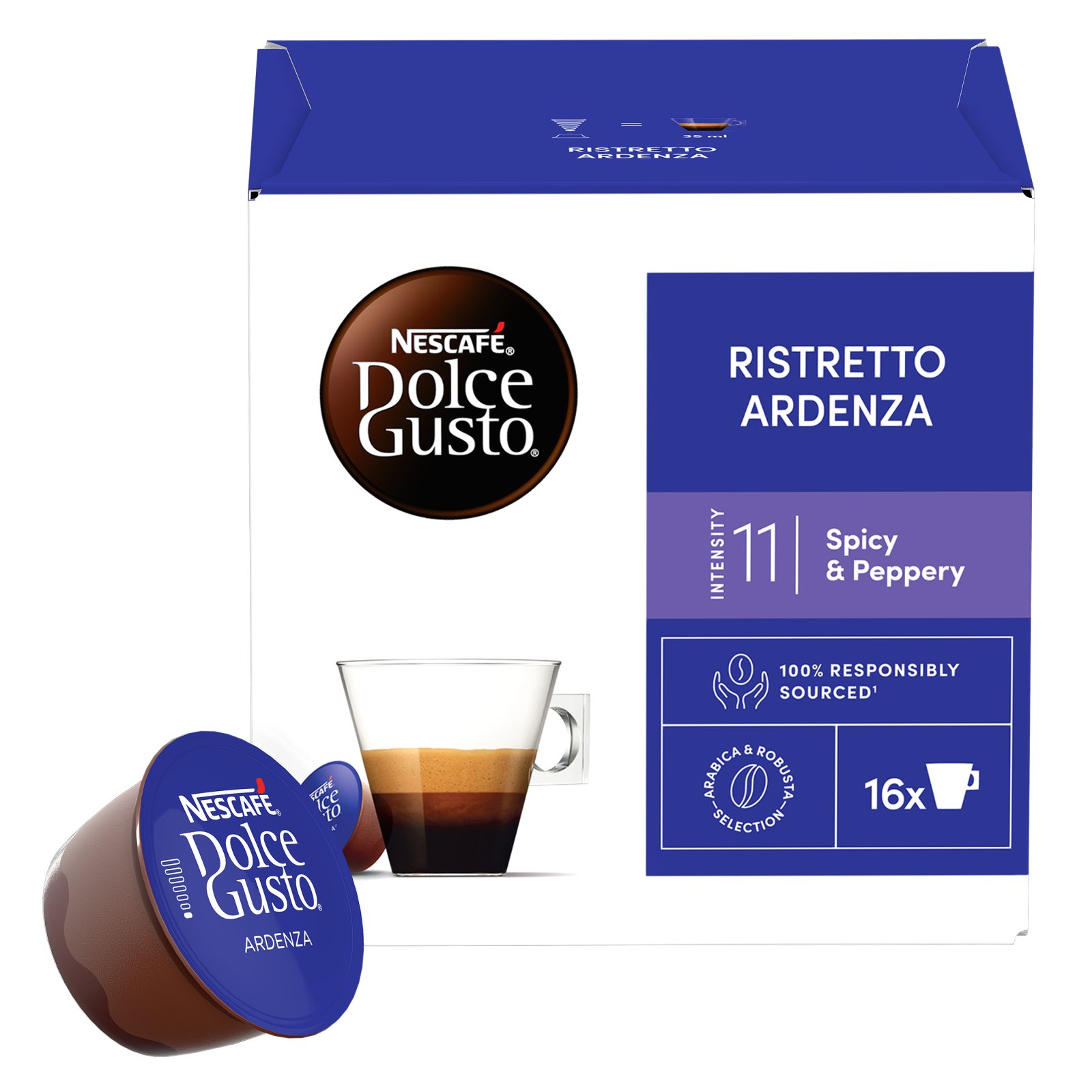 NESCAFE Κάψουλες Καφέ Dolce Gusto Ardenza Ristretto 104g