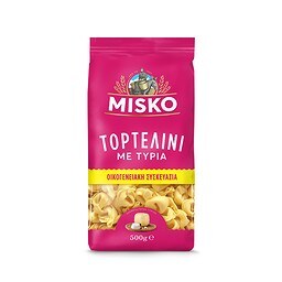 MISKO | Τορτελίνι με Τυριά 500g