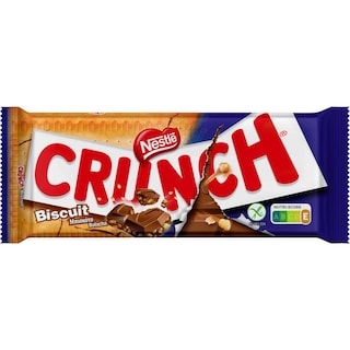 CRUNCH | Σοκολάτα Γάλακτος Μπισκότο Χωρίς Γλουτένη 100g