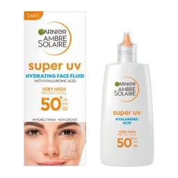 AMBRE SOLAIRE | Αντηλιακό Προσώπου Super UV Hyaluronic SPF50+ 40ml