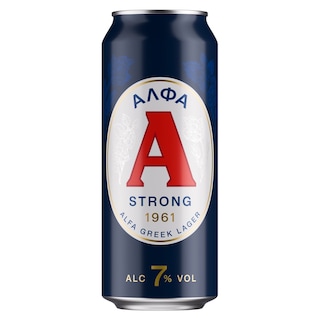 ΑΛΦΑ | Μπύρα Strong Lager Κουτί 500ml