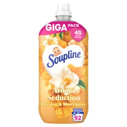 SOUPLINE | Συμπυκνωμένο Μαλακτικό Aroma Βανίλια Μανταρίνι 92 Μεζούρες