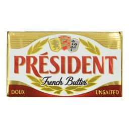 PRESIDENT | Βούτυρο Ανάλατο 82% 200g