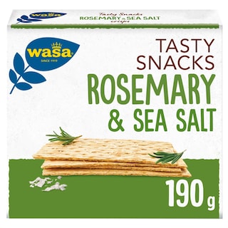 WASA | Φρυγανιές Delicate Crisp Δενδρολίβανο & Αλάτι 190gr